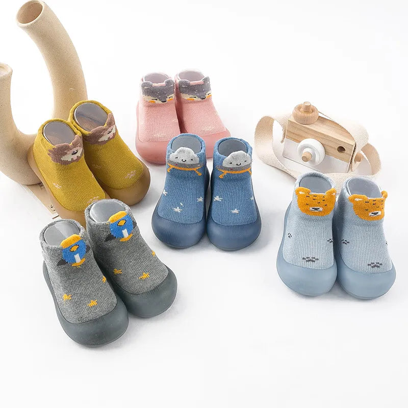 Rutschfeste Lauflernsocken Pastellträume