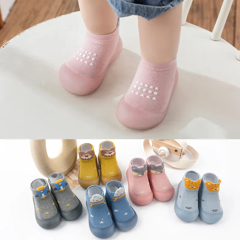 Rutschfeste Lauflernsocken Pastellträume