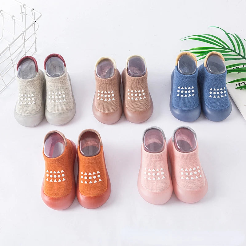 Rutschfeste Lauflernsocken Pastellträume