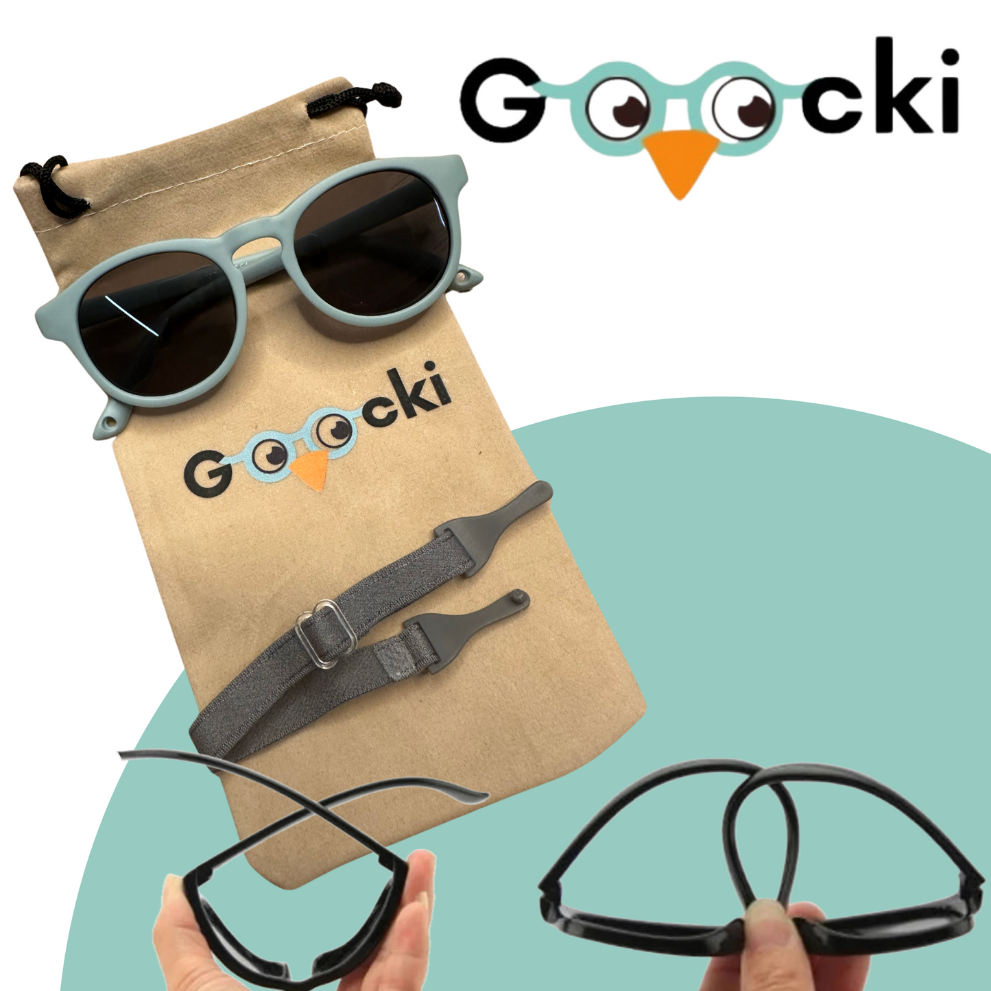 GOOCKI Baby Sonnenbrille  "JOY" 0-3 Jahre