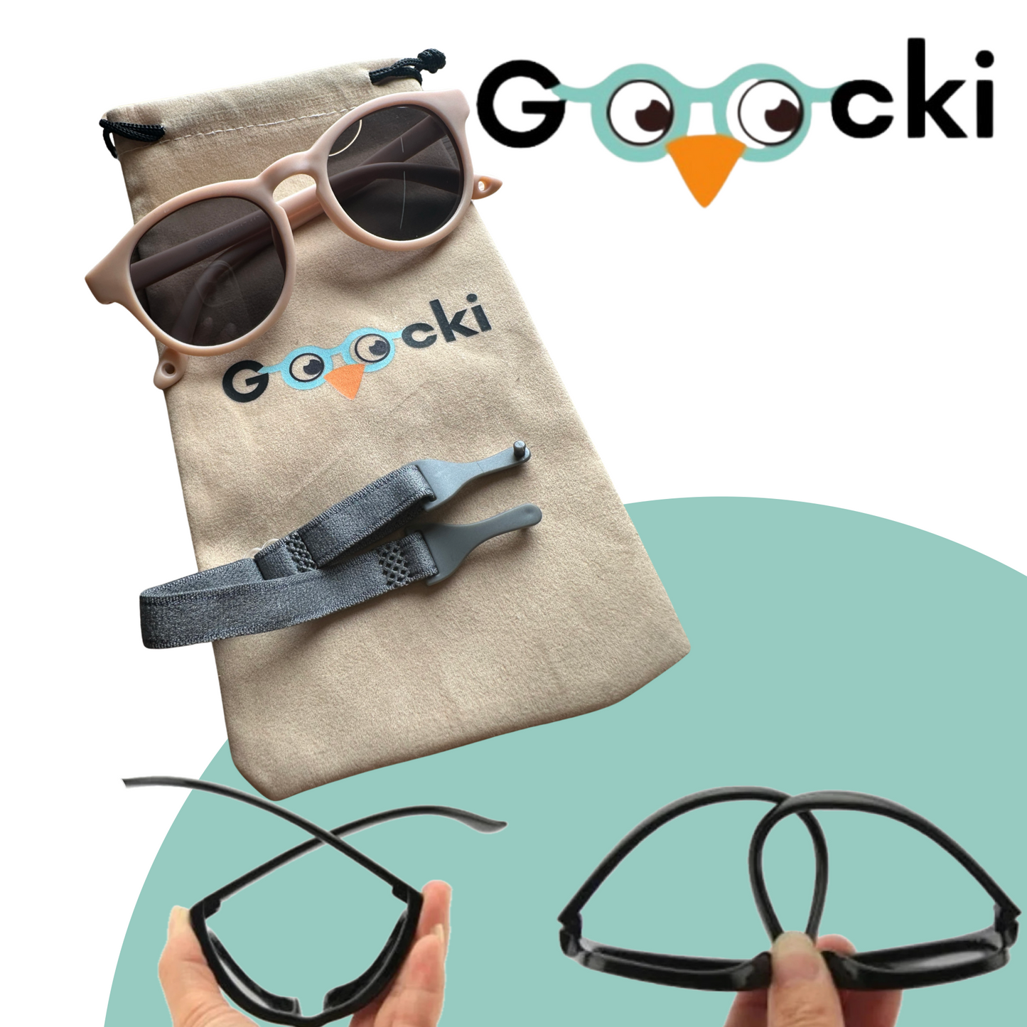 GOOCKI Baby Sonnenbrille  "JOY" 0-3 Jahre