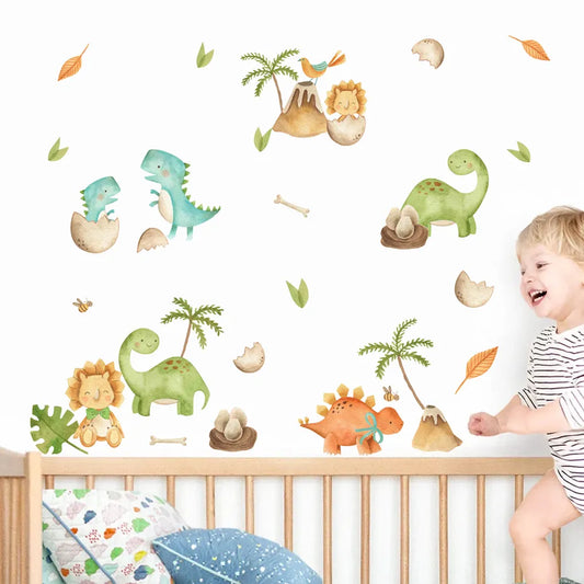 Wandsticker Dino Babys