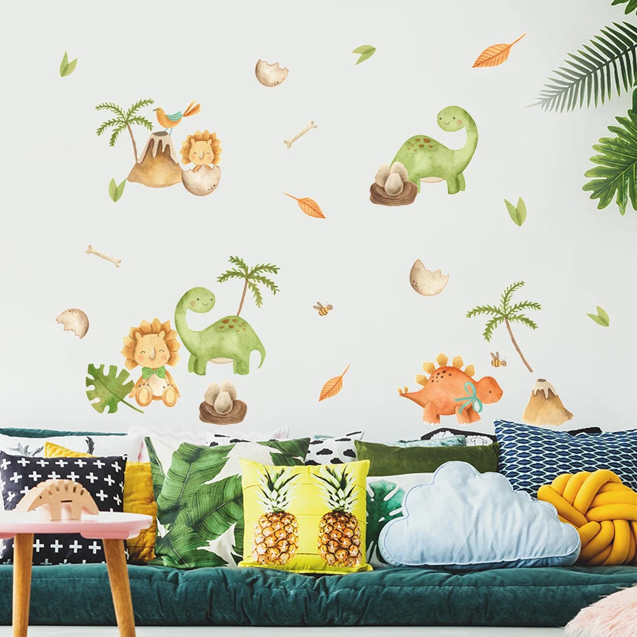 Wandsticker Dino Babys