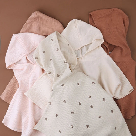 Musselin Poncho