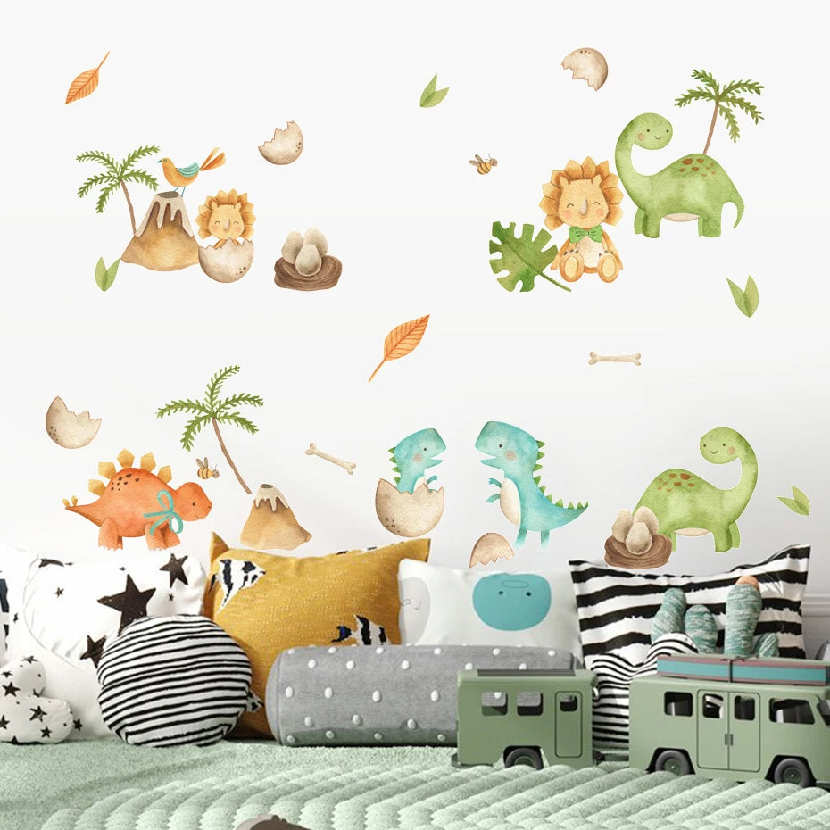 Wandsticker Dino Babys